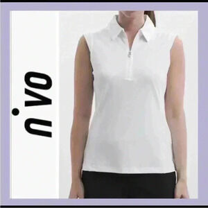 NIVO Women’s Sleeveless Golf Polo SZ XS